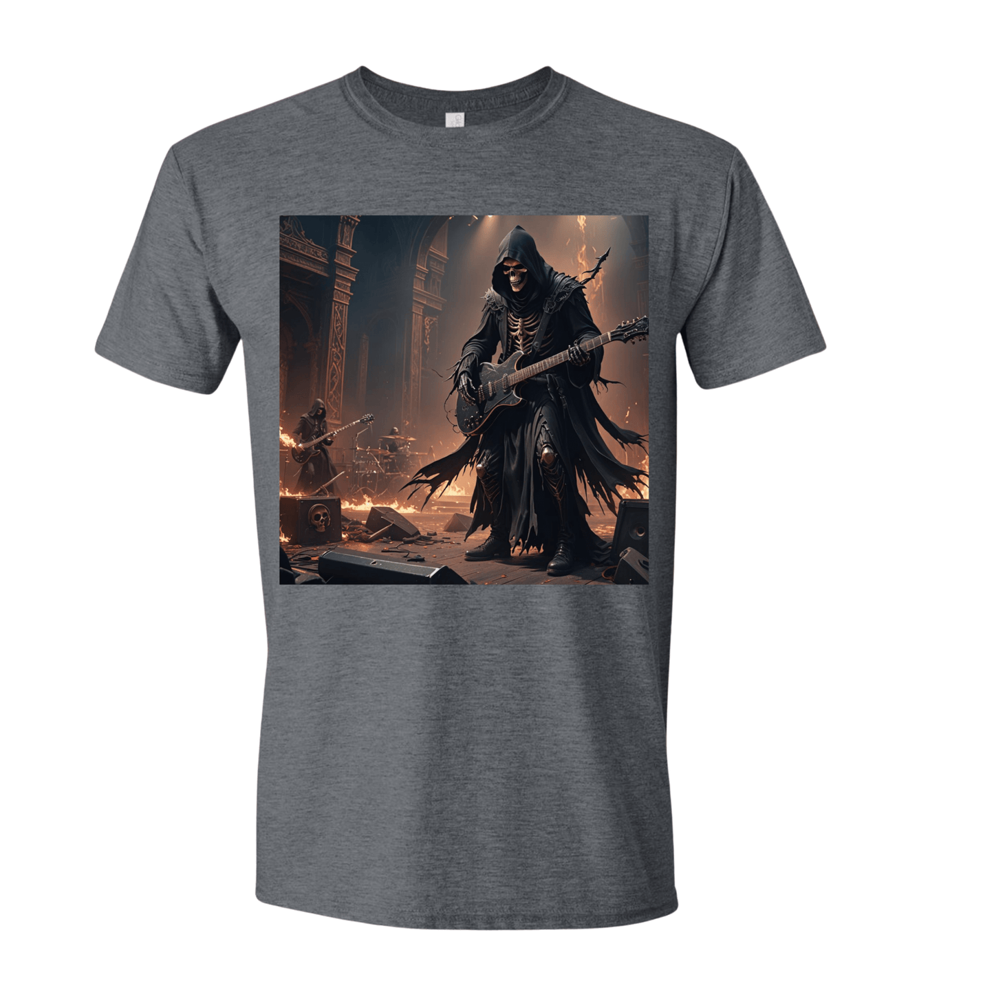 T-Shirt Dark Heather / S Reaper Death Metal Band T-Shirt Reaper Death Metal Band T-Shirt