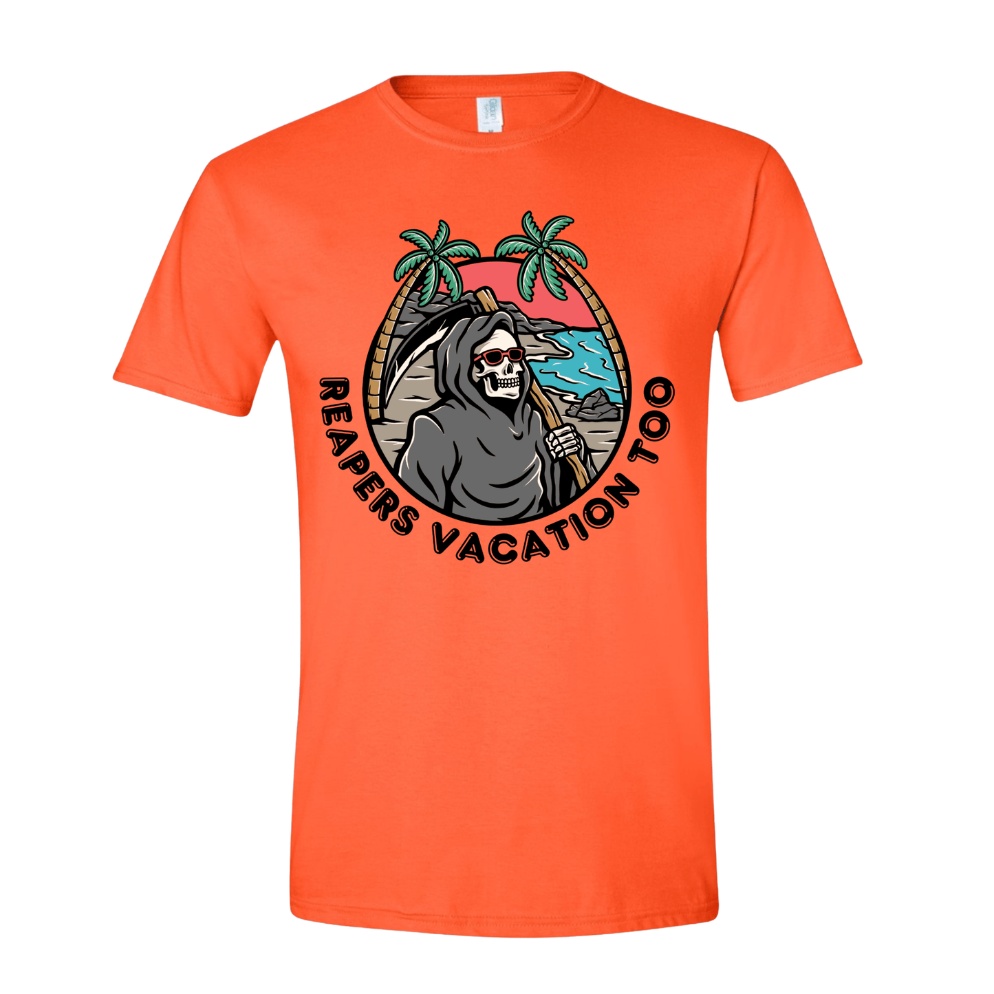 T-Shirt Orange / S Reapers Vacation Too T-Shirt Reapers Vacation Too T-Shirt