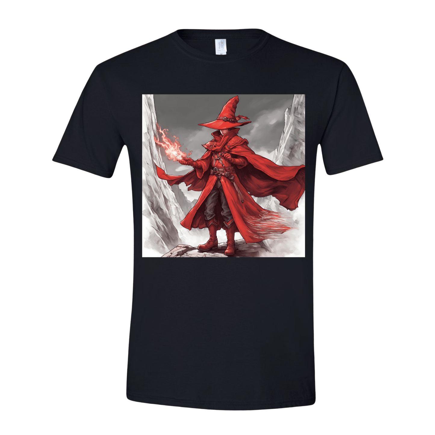 T-Shirt Black / S Red Mage T-Shirt Red Mage T-Shirt