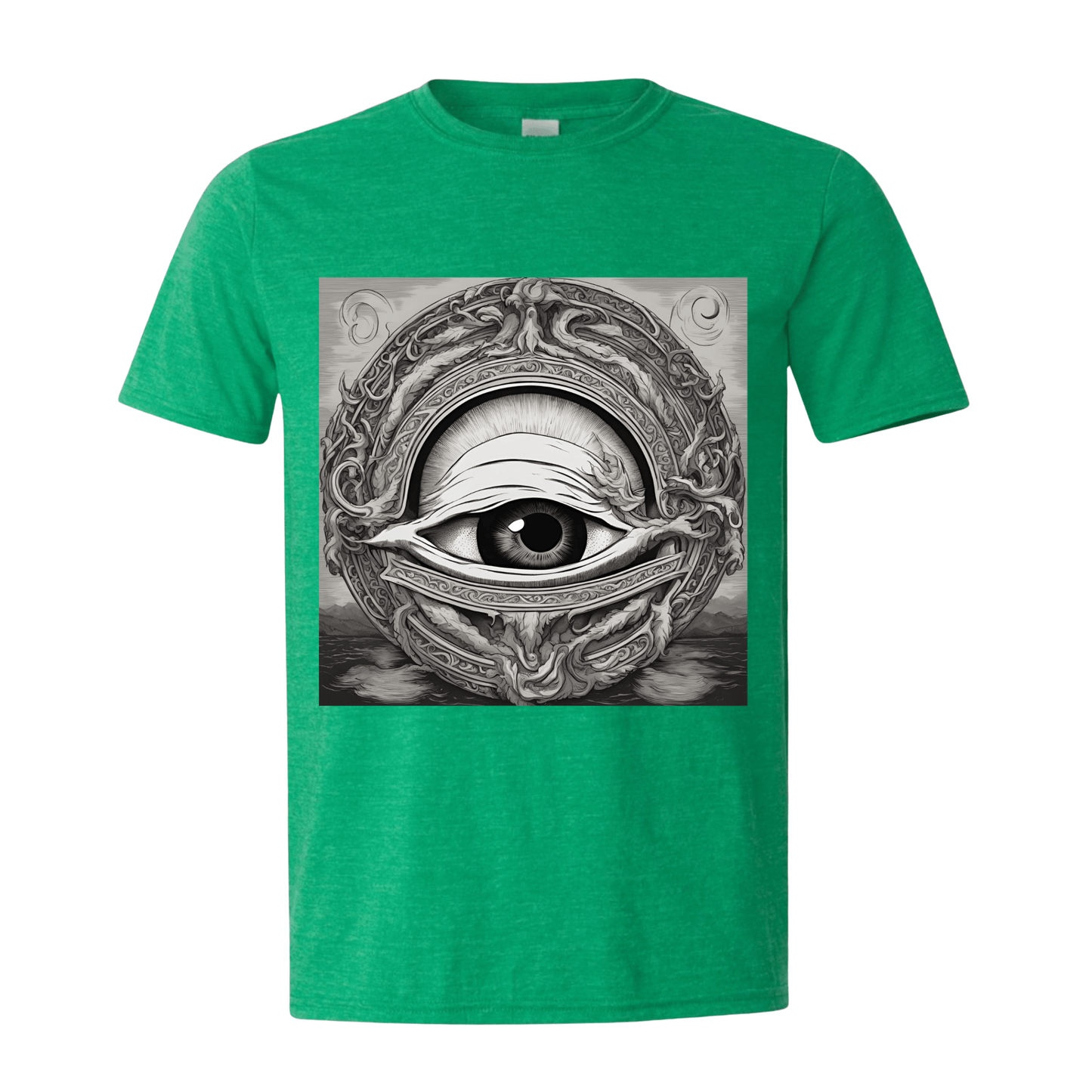 T-Shirt Heather Irish Green / S The Watching Eye T-Shirt The Watching Eye T-Shirt