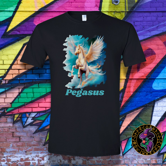 Pegasus Painting T-Shirt