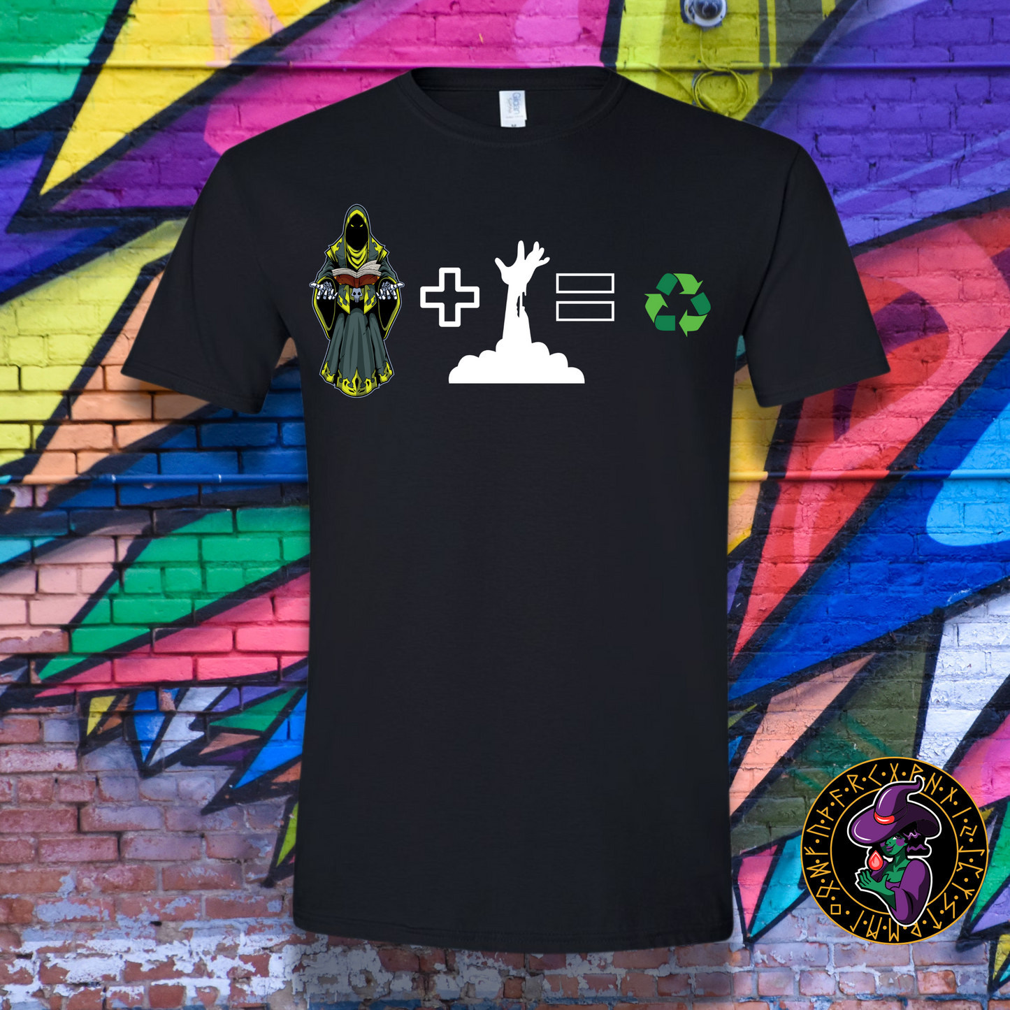 Necromancer Recycling T-Shirt