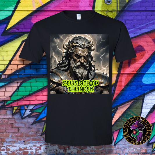 Zeus God of Thunder T-Shirt