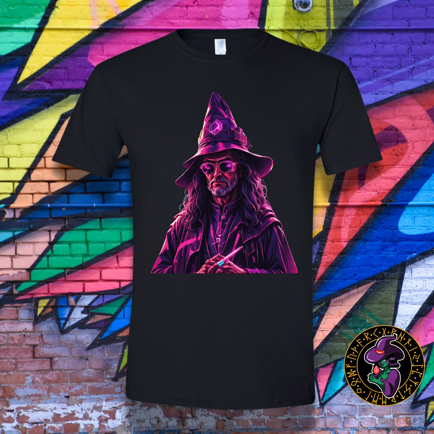 Neon Wizard T-Shirt