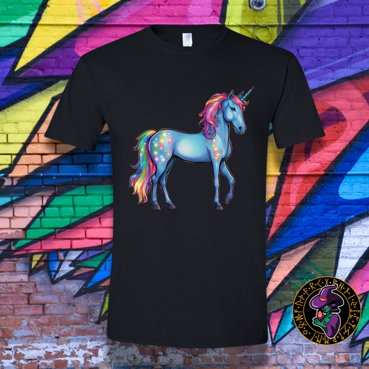 Cosmic Colorful Unicorn T-Shirt