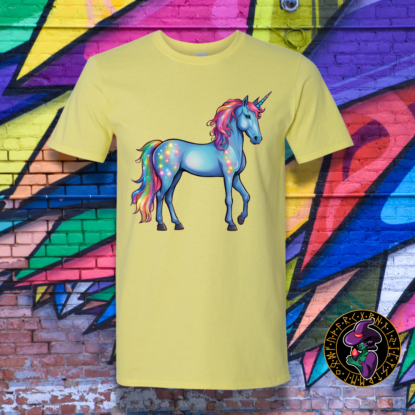 Cosmic Colorful Unicorn T-Shirt