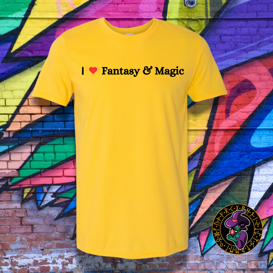 I ❤️ Fantasy & Magic T-Shirt