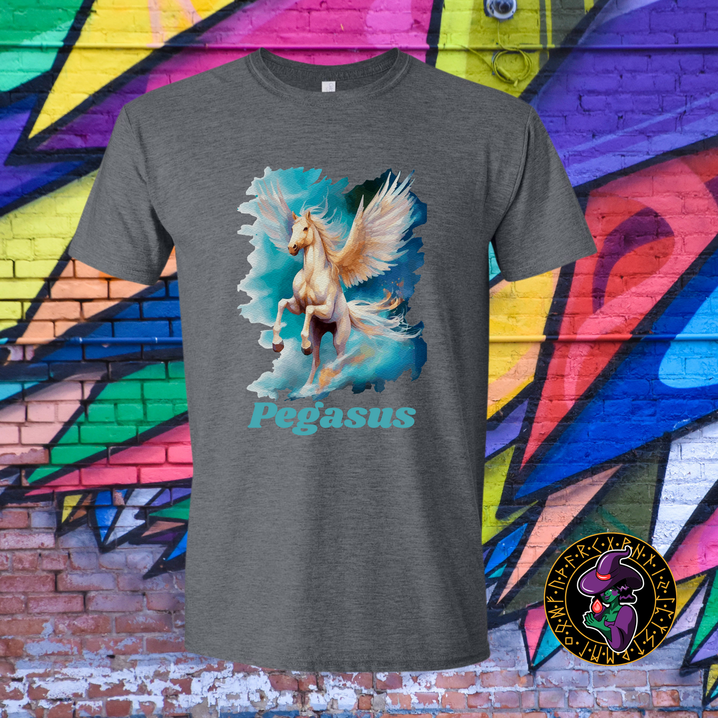 Pegasus Painting T-Shirt