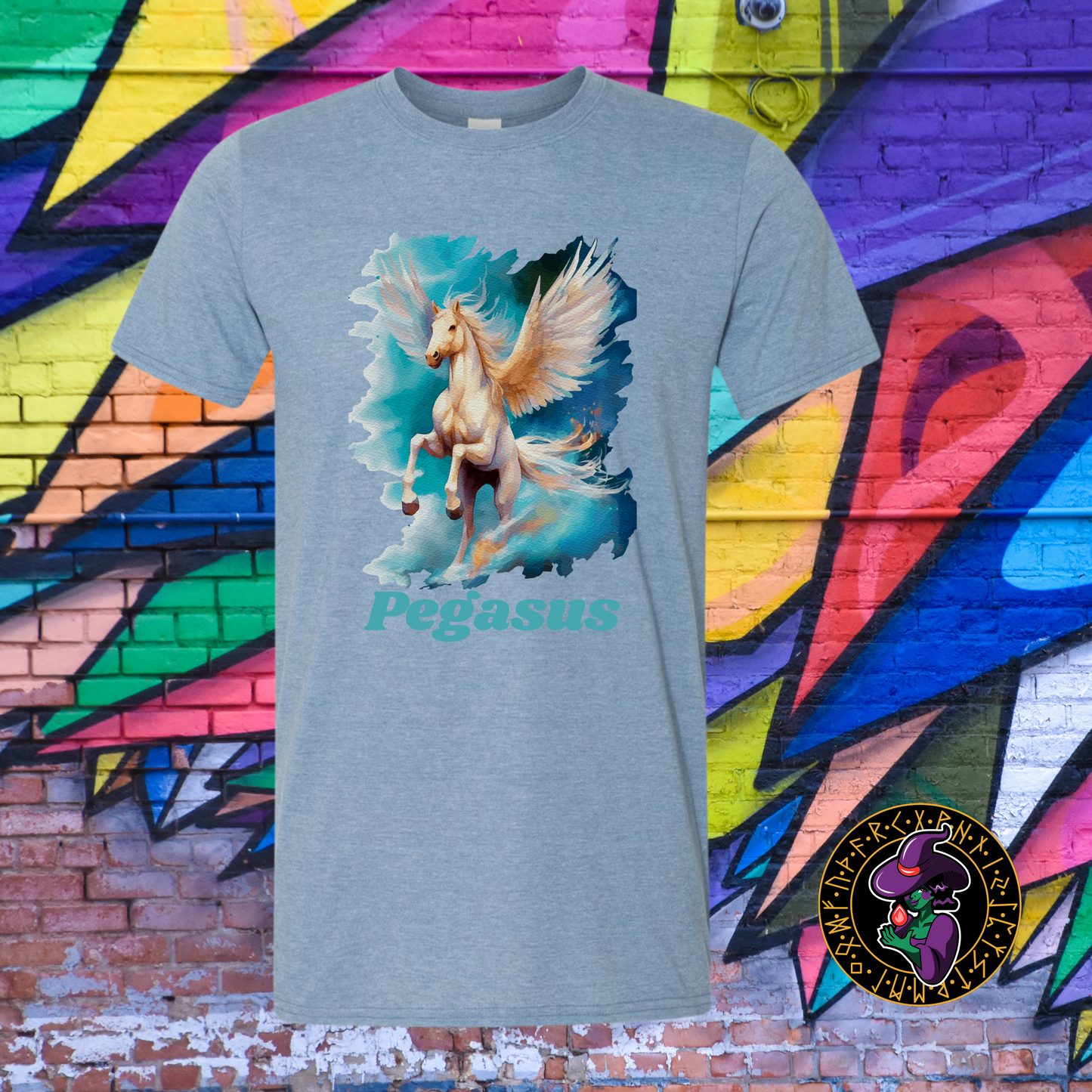 Pegasus Painting T-Shirt