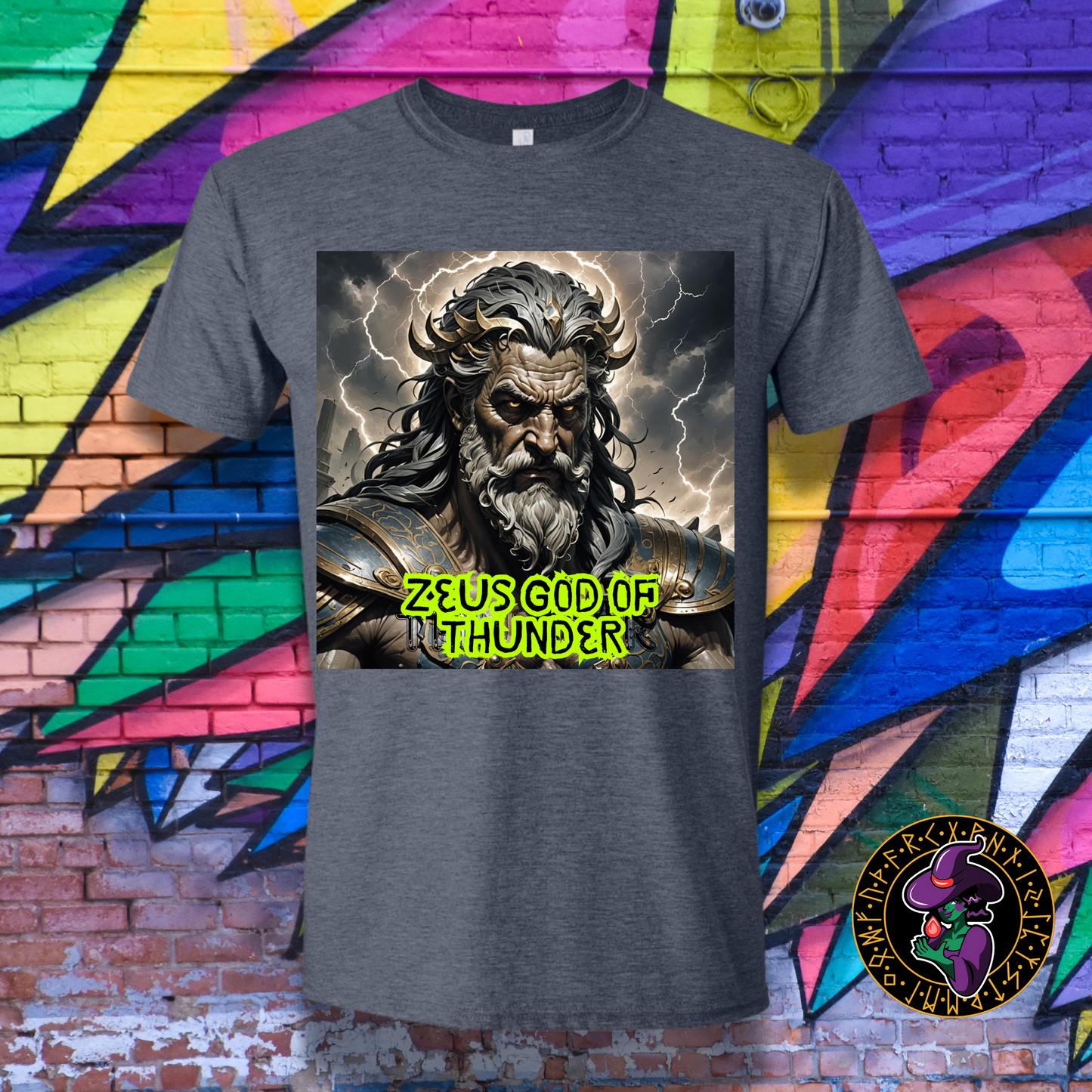 Zeus God of Thunder T-Shirt