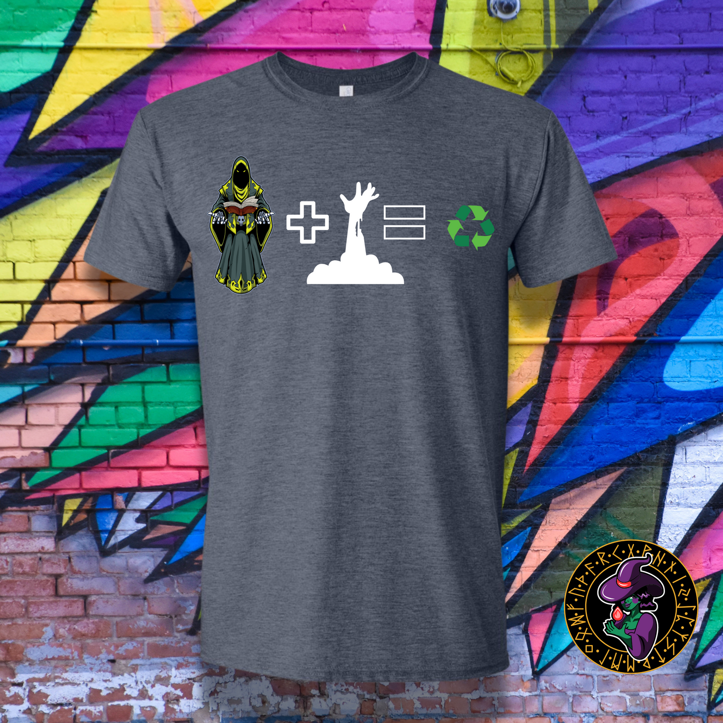 Necromancer Recycling T-Shirt