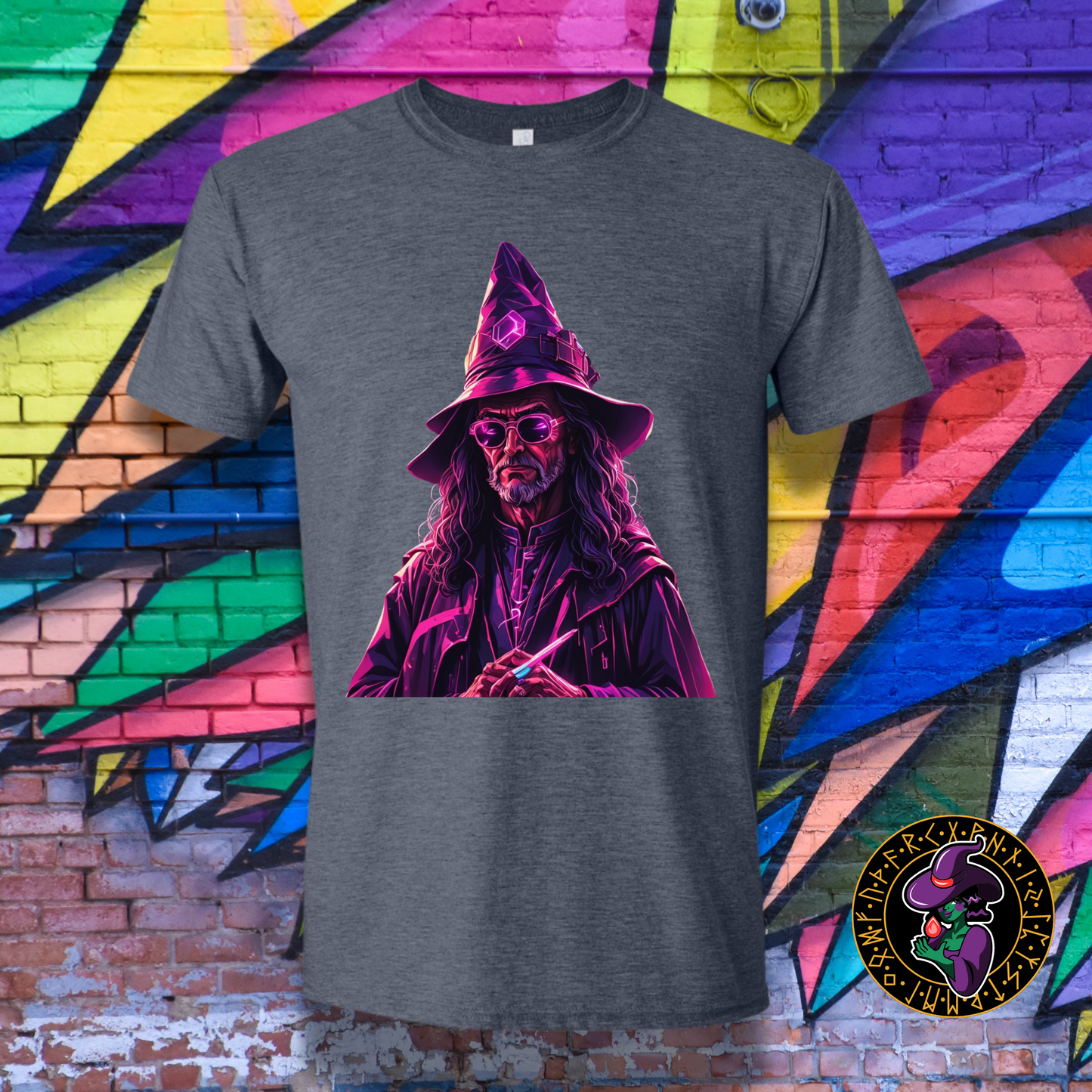 Neon Wizard T-Shirt