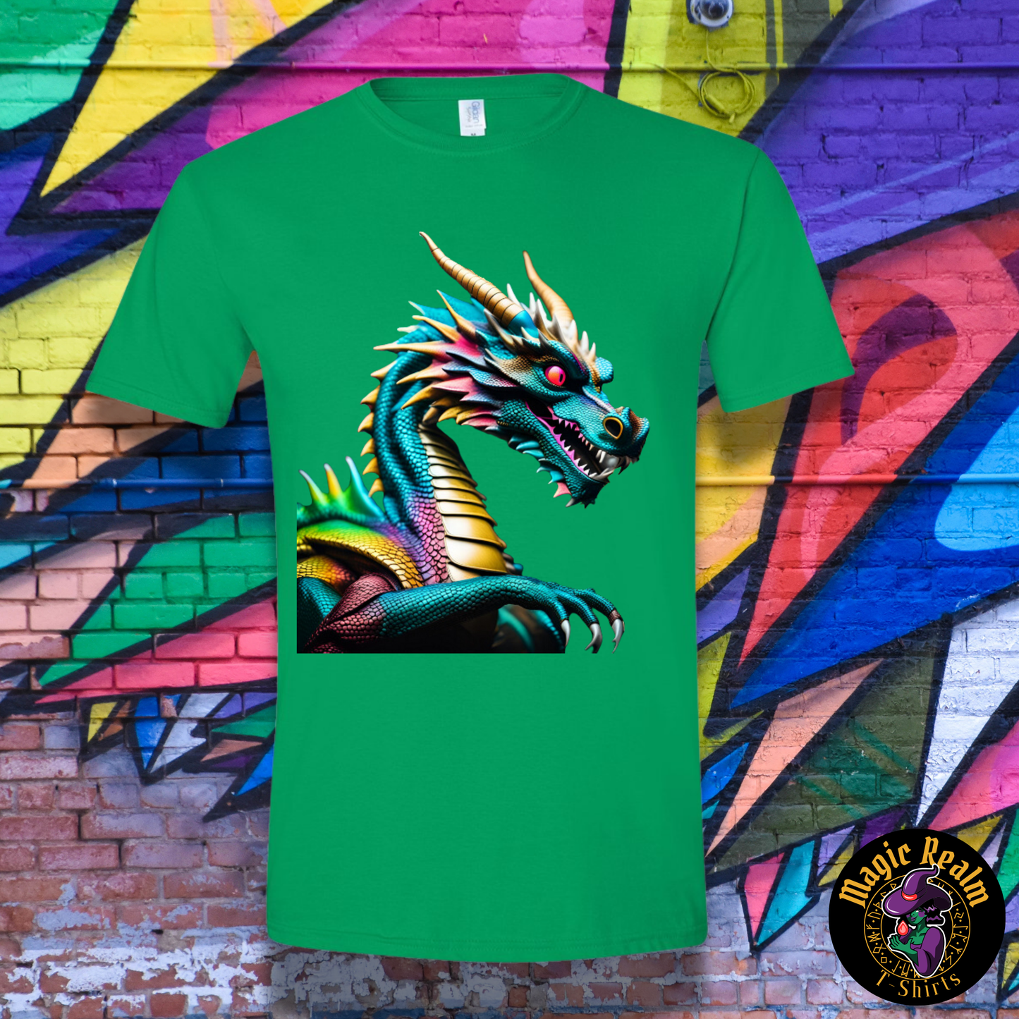 Neon Dragon T-Shirt