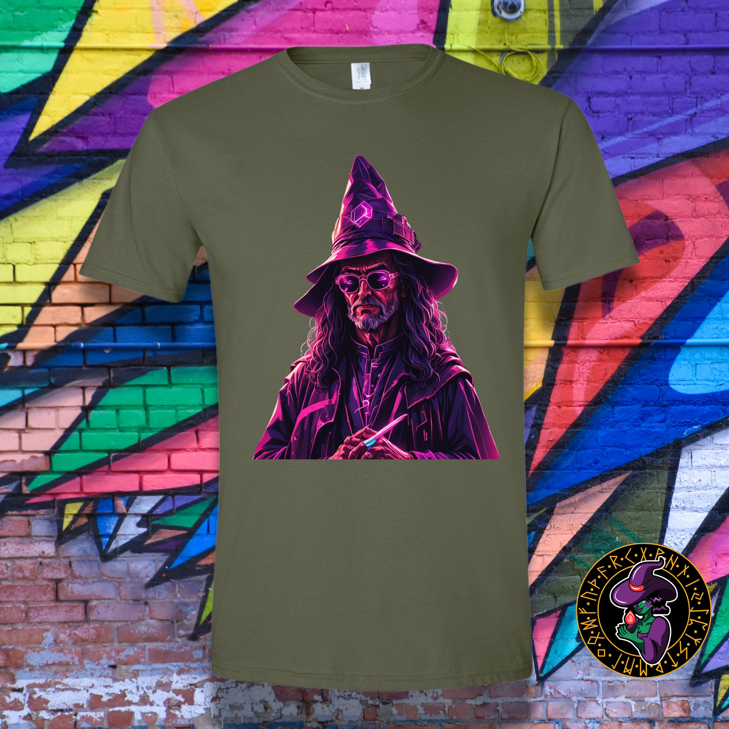 Neon Wizard T-Shirt