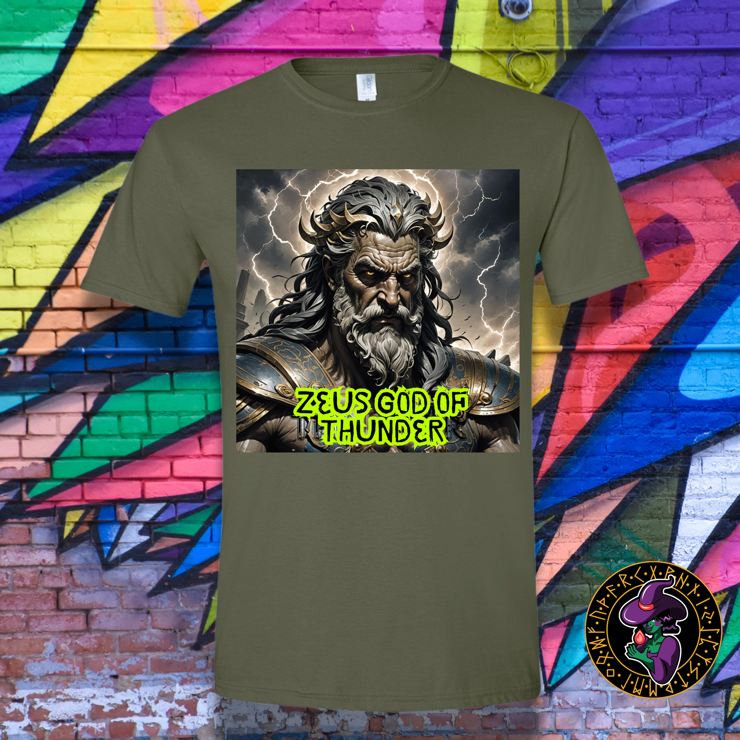 Zeus God of Thunder T-Shirt