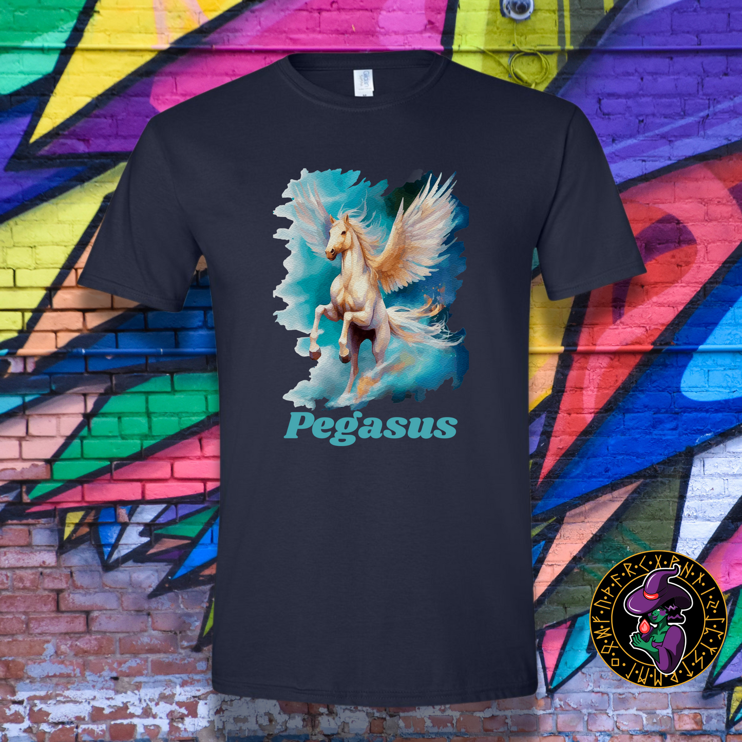 Pegasus Painting T-Shirt