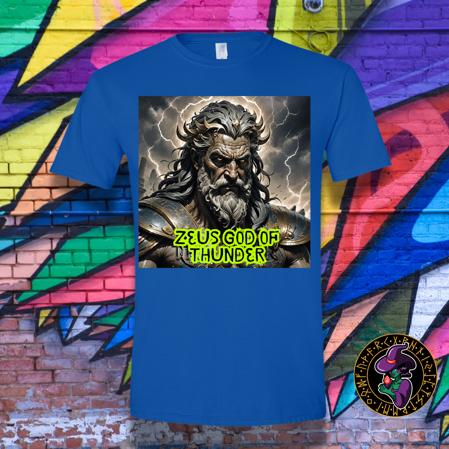 Zeus God of Thunder T-Shirt