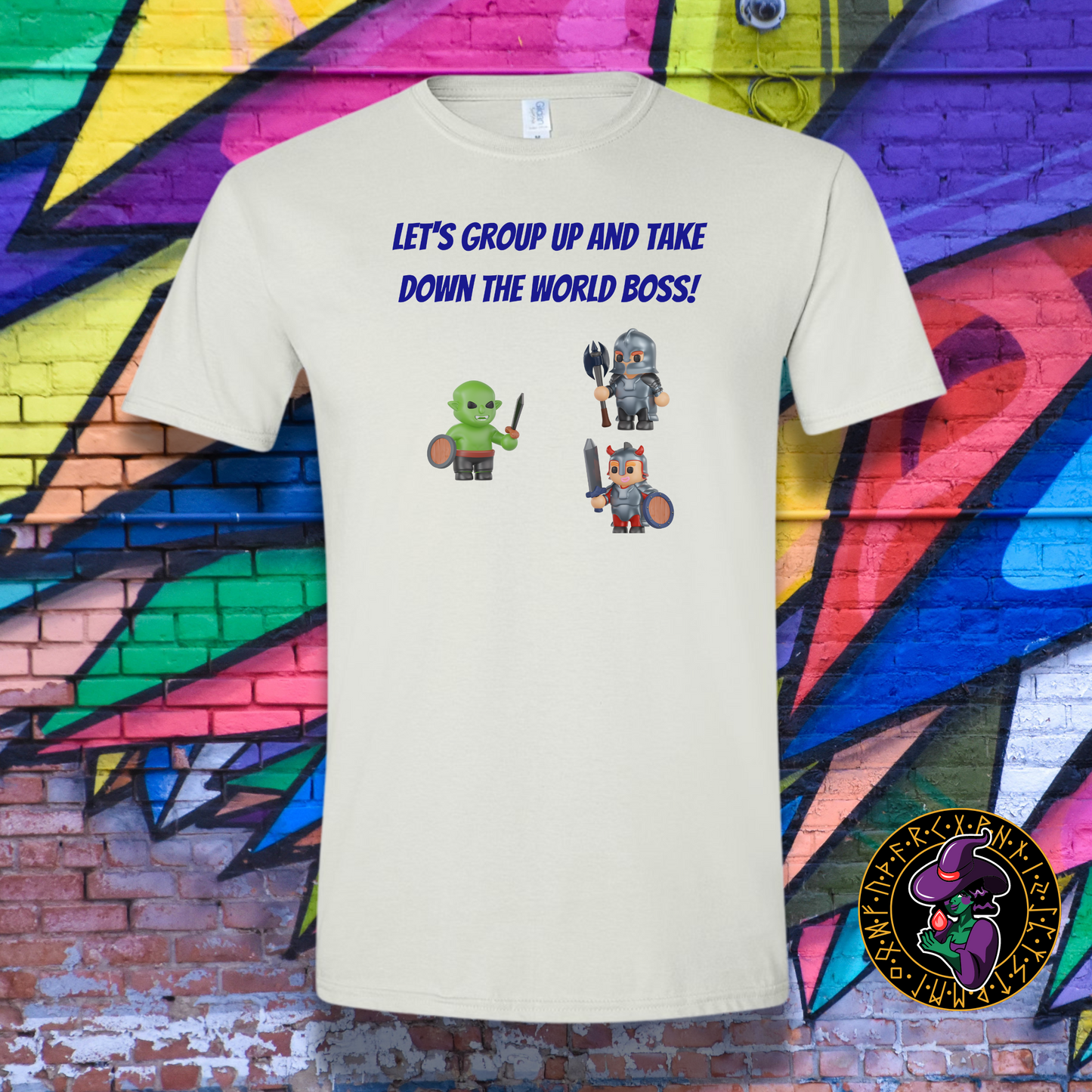 Let's group up and take down that world boss! T-Shirt