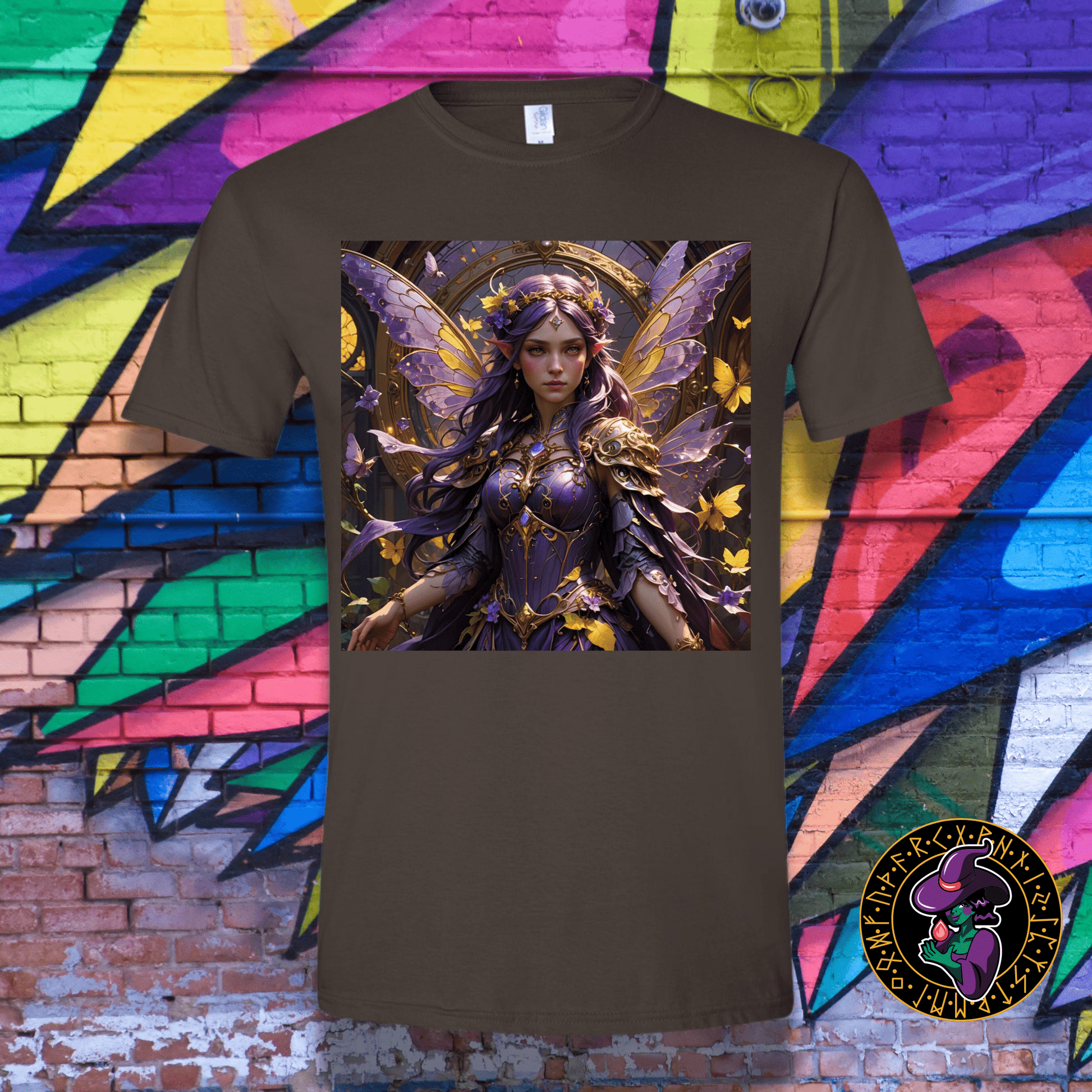 T-Shirt Dark Chocolate / S Amethyst Fairy Princess T-Shirt Amethyst Fairy Princess T-Shirt