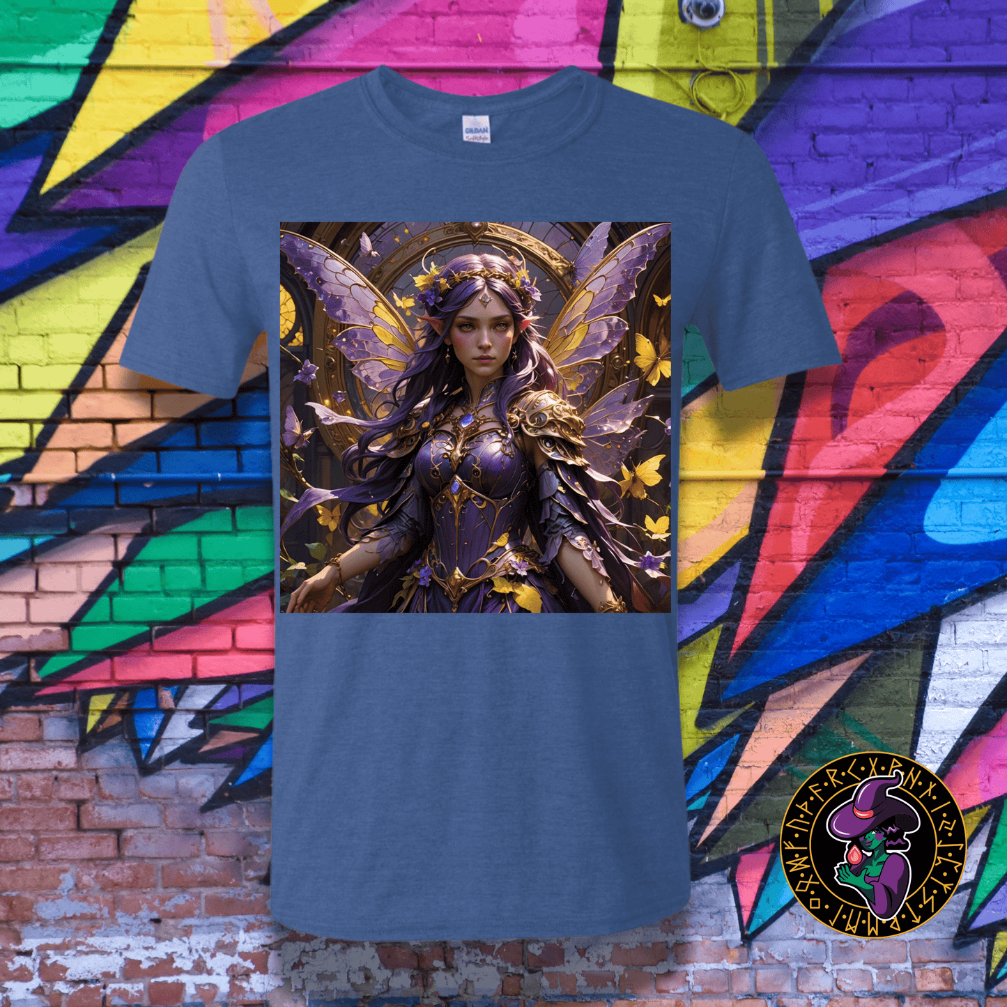 T-Shirt Heather Royal / S Amethyst Fairy Princess T-Shirt Amethyst Fairy Princess T-Shirt