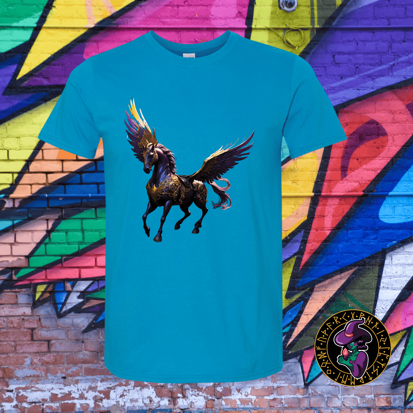 T-Shirt Sapphire / S Amethyst Pegasus T-Shirt