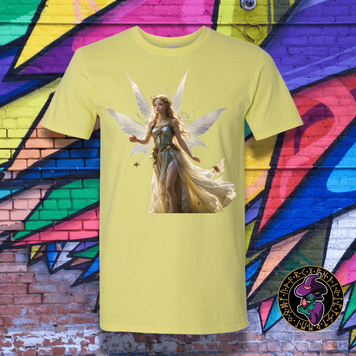 T-Shirt Cornsilk / S Angelic Fairy T-Shirt Angelic Fairy T-Shirt