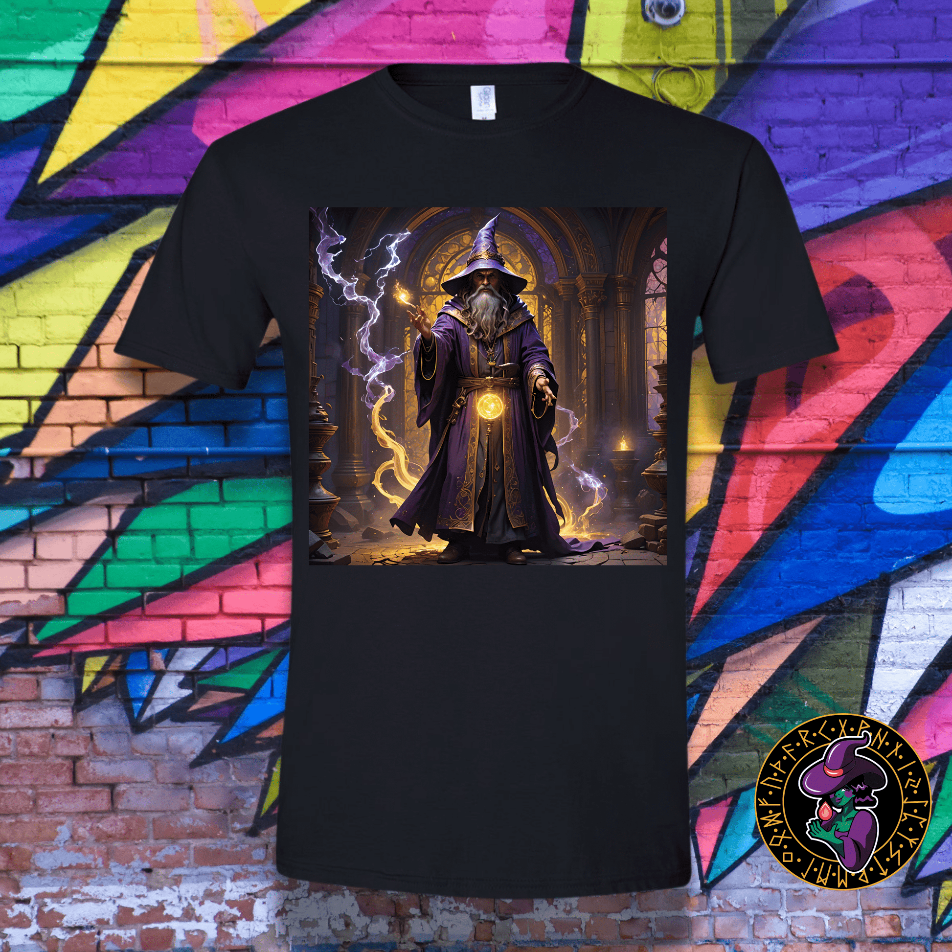 T-Shirt Black / S Arcane Wizard T-Shirt Arcane Wizard T-Shirt