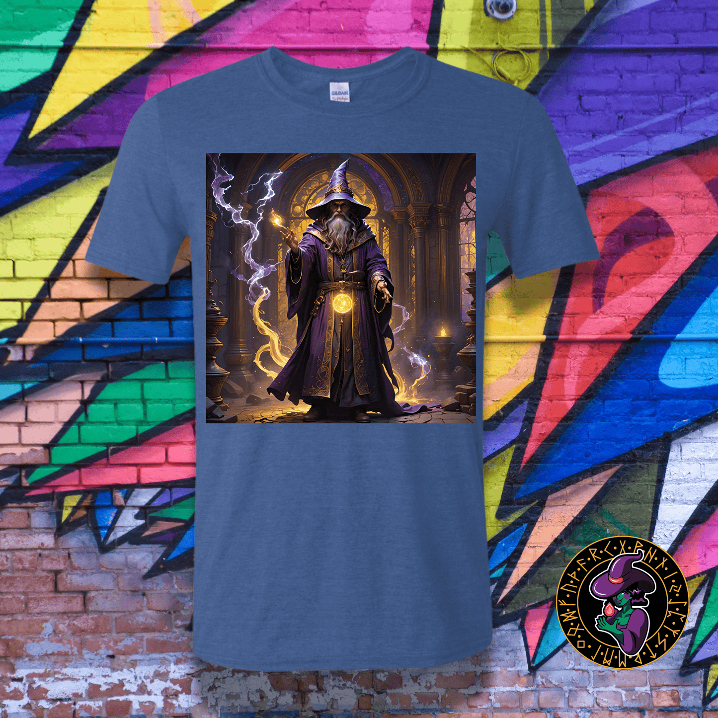 T-Shirt Heather Royal / S Arcane Wizard T-Shirt Arcane Wizard T-Shirt