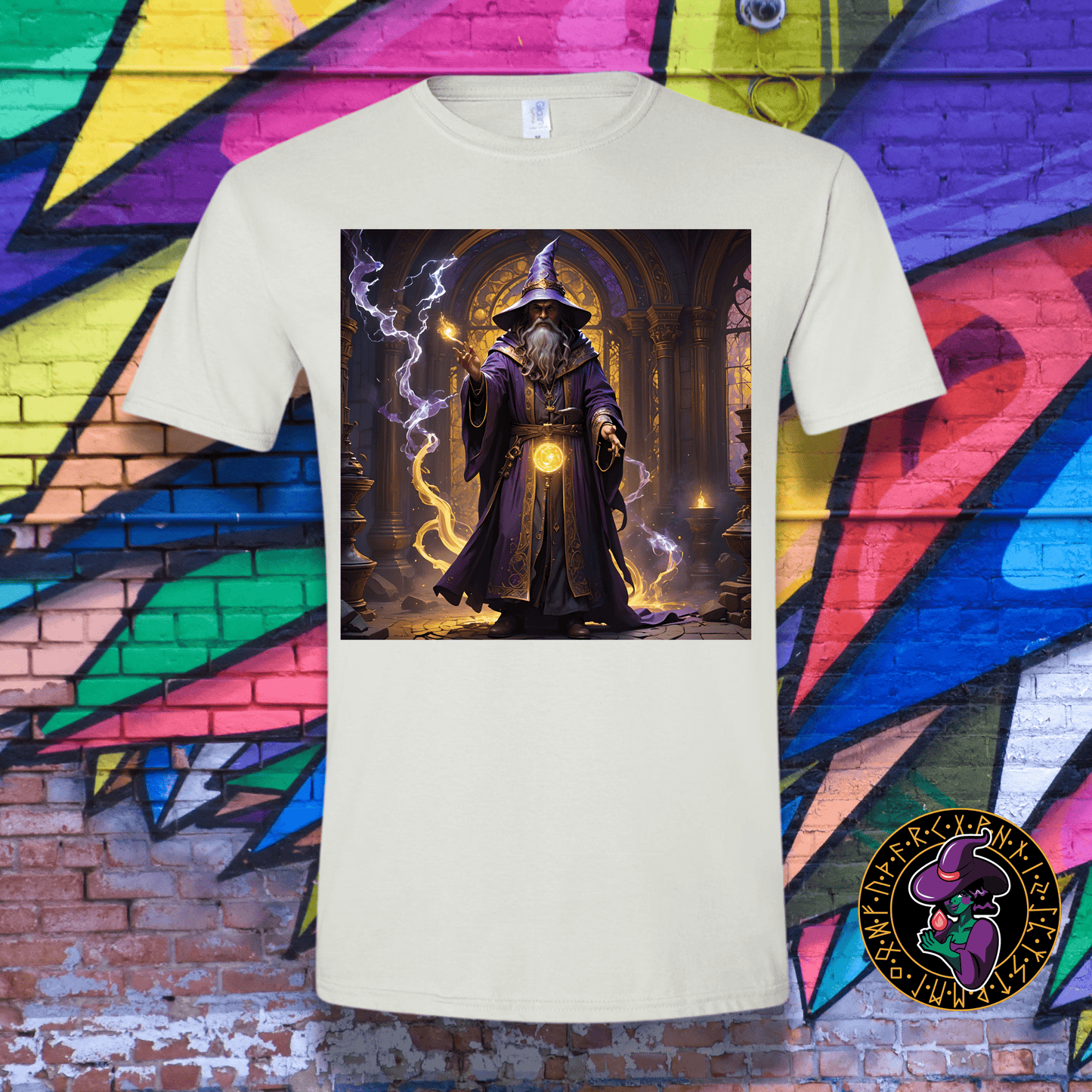 T-Shirt White / S Arcane Wizard T-Shirt Arcane Wizard T-Shirt