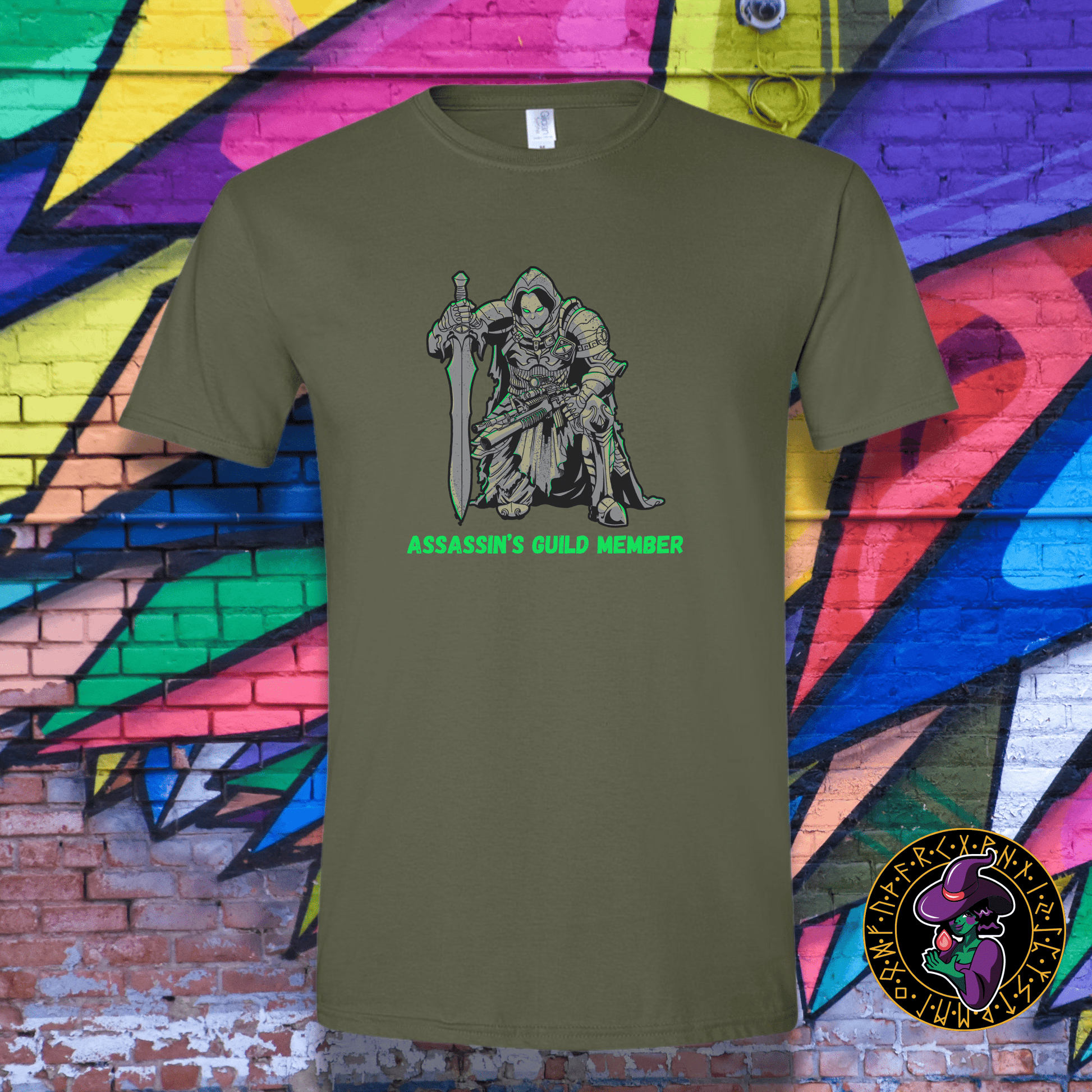 T-Shirt Military Green / S Assassin's Guild Member T-Shirt Assassin's Guild Member T-Shirt