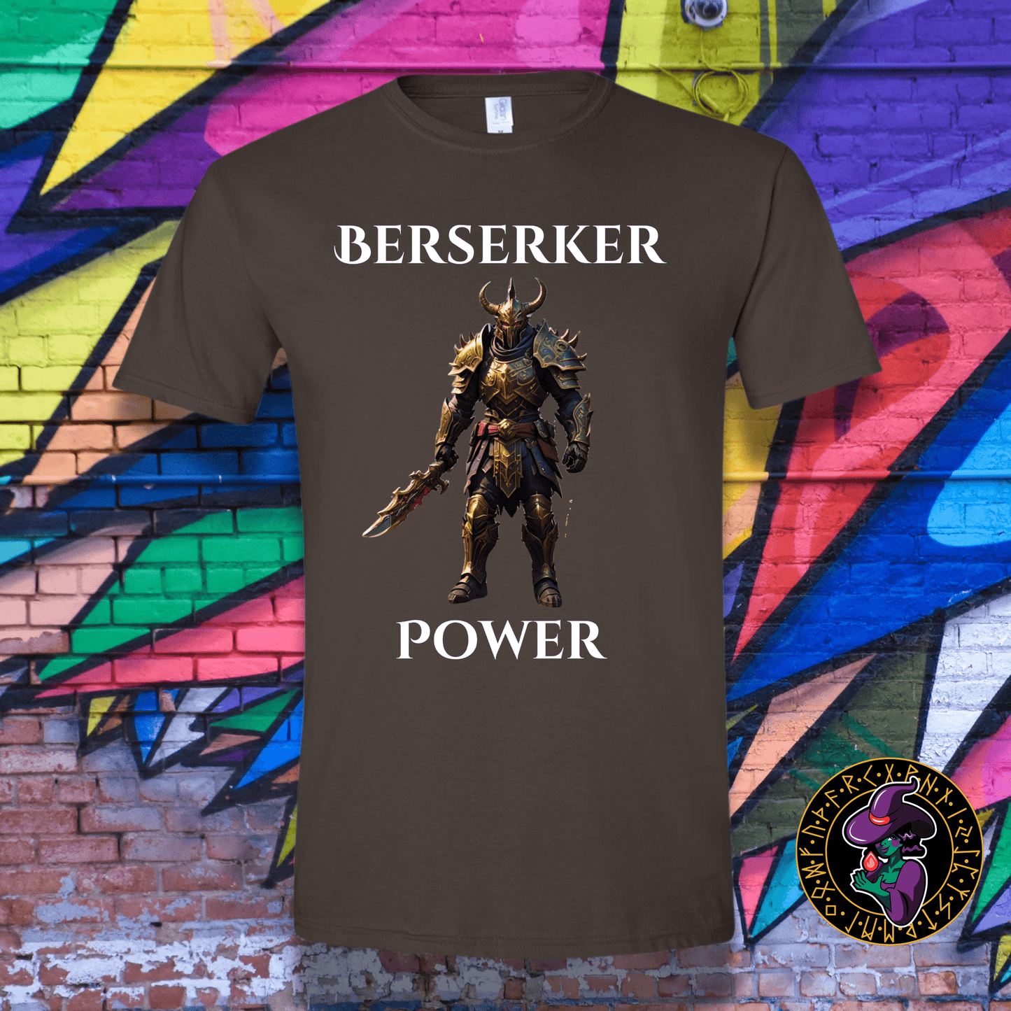 T-Shirt Dark Chocolate / S Berserker Power T-Shirt