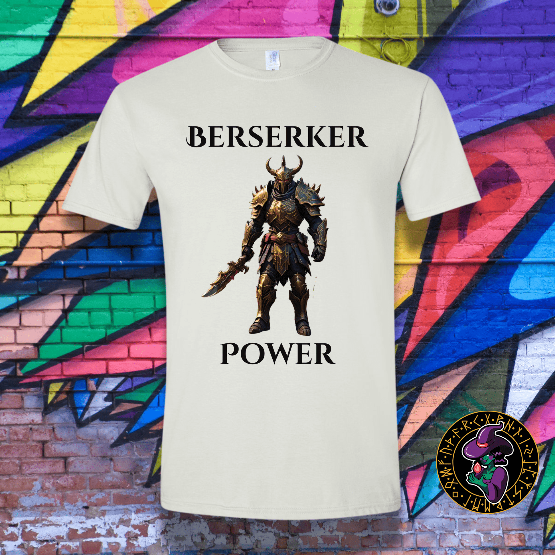 T-Shirt White / S Berserker Power T-Shirt Berserker Power T-Shirt