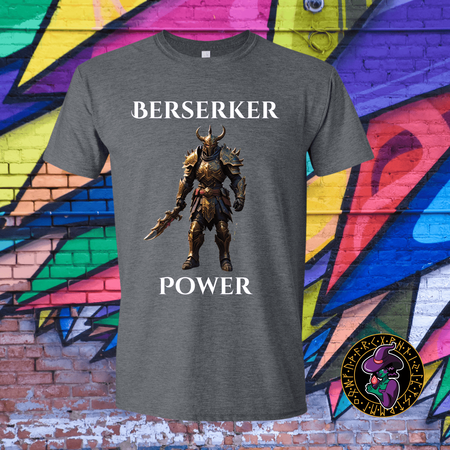 T-Shirt Dark Heather / S Berserker Power T-Shirt Berserker Power T-Shirt