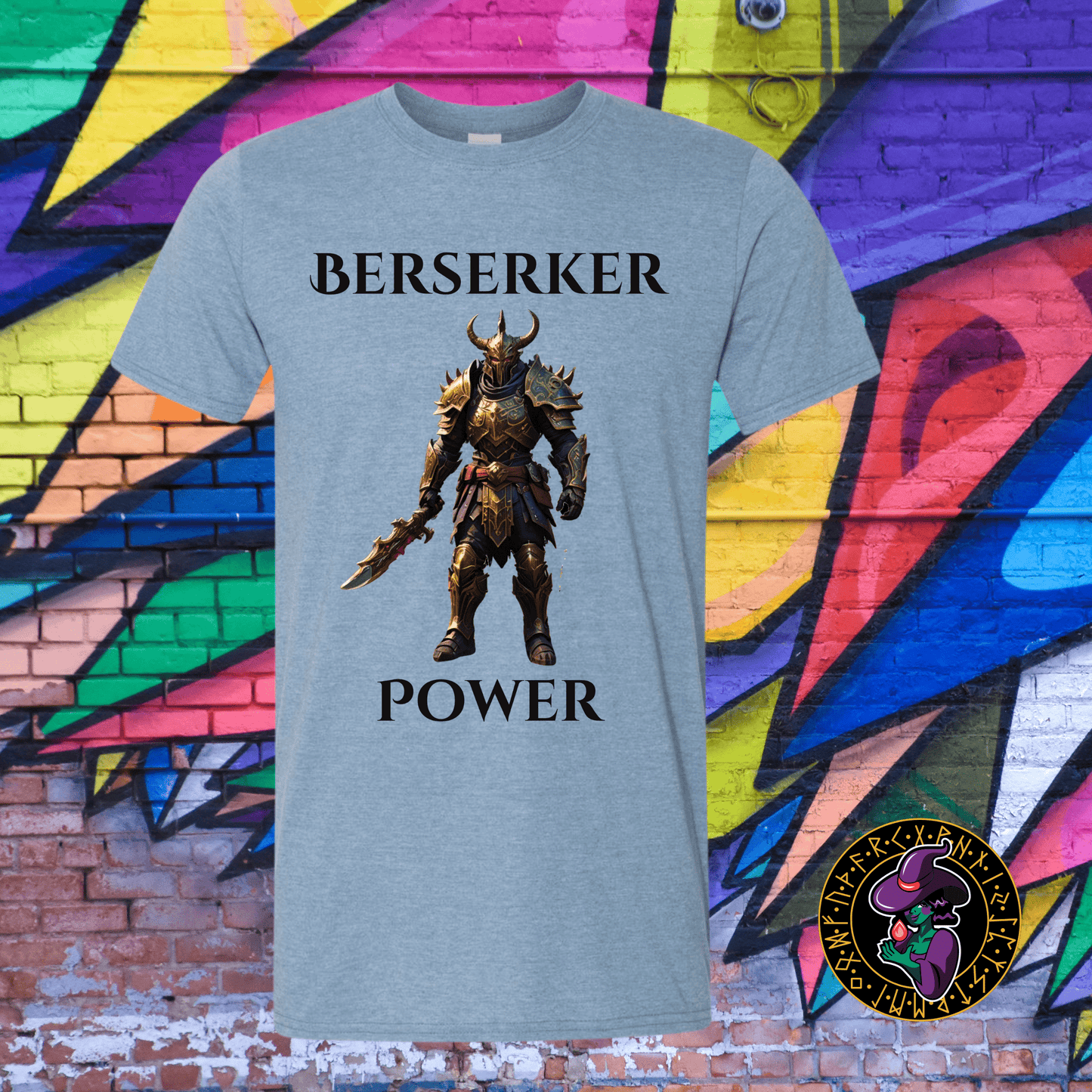 T-Shirt Heather Indigo / S Berserker Power T-Shirt Berserker Power T-Shirt