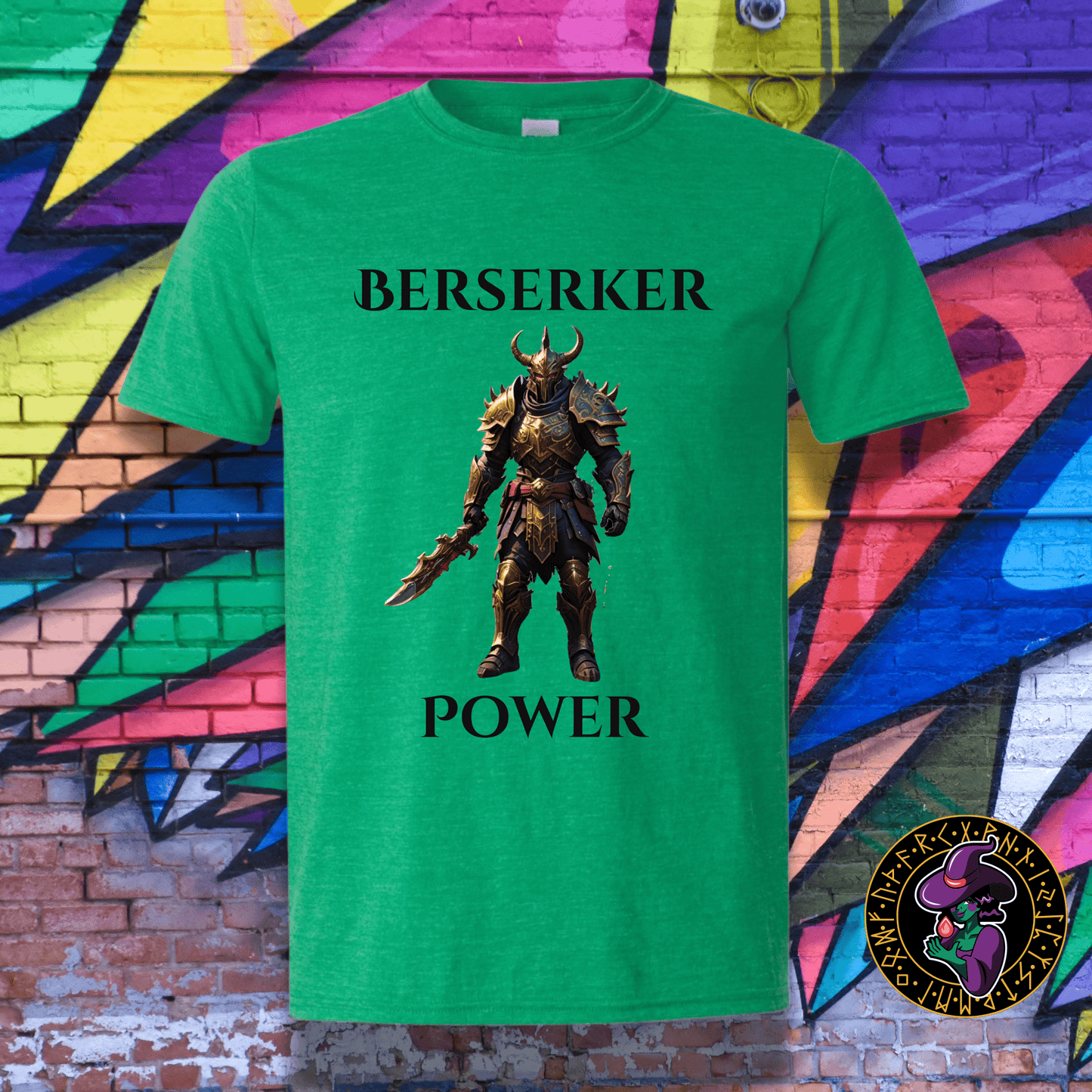 T-Shirt Heather Irish Green / S Berserker Power T-Shirt Berserker Power T-Shirt