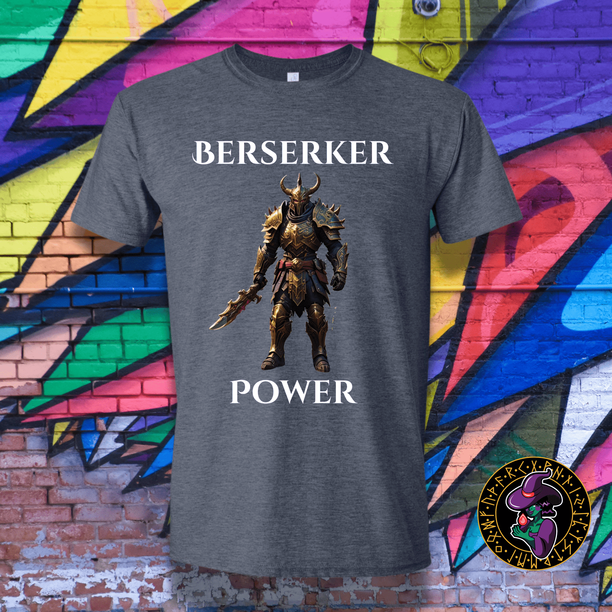 T-Shirt Heather Navy / S Berserker Power T-Shirt Berserker Power T-Shirt