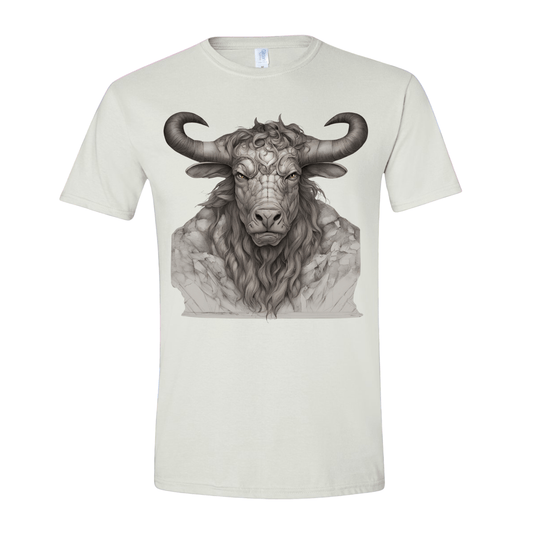T-Shirt White / S Bust of the Minotaur  T-Shirt Bust of the Minotaur  T-Shirt