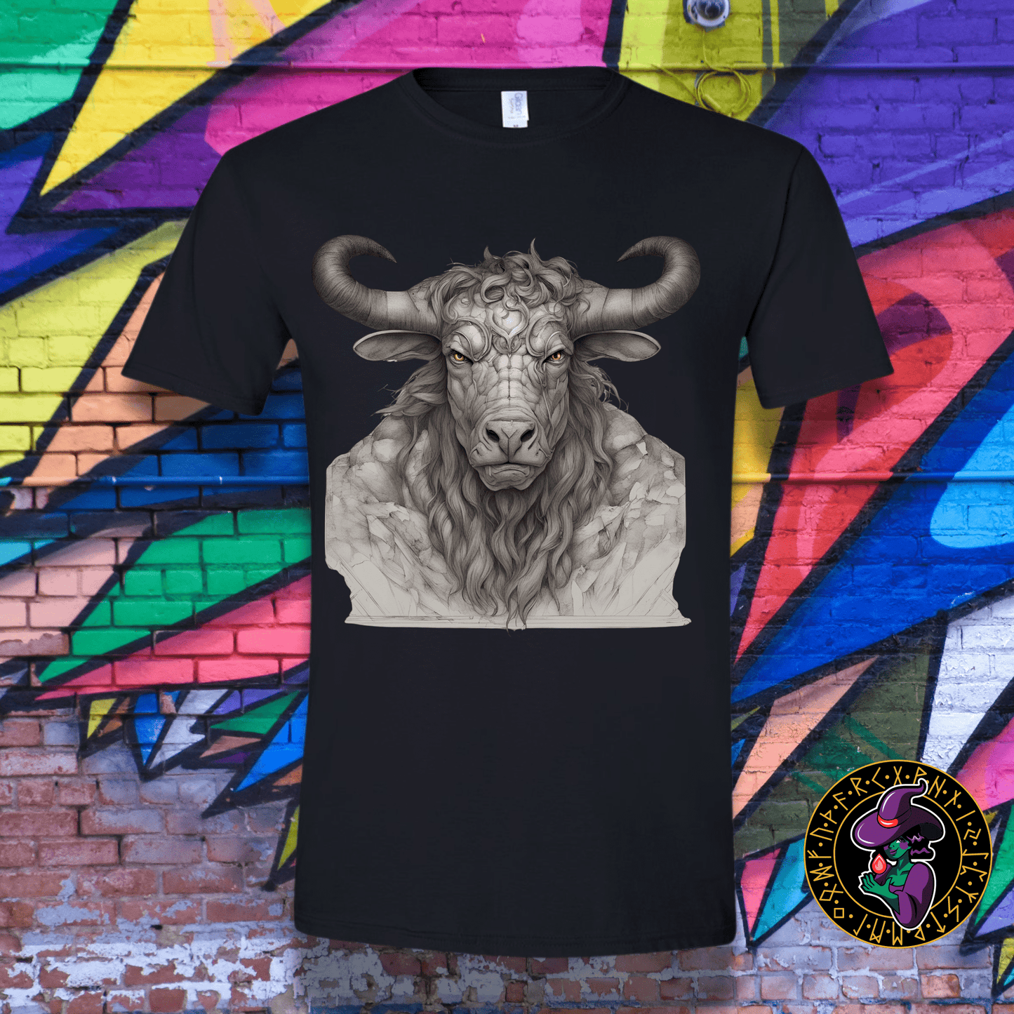 T-Shirt Black / S Bust of the Minotaur  T-Shirt Bust of the Minotaur  T-Shirt