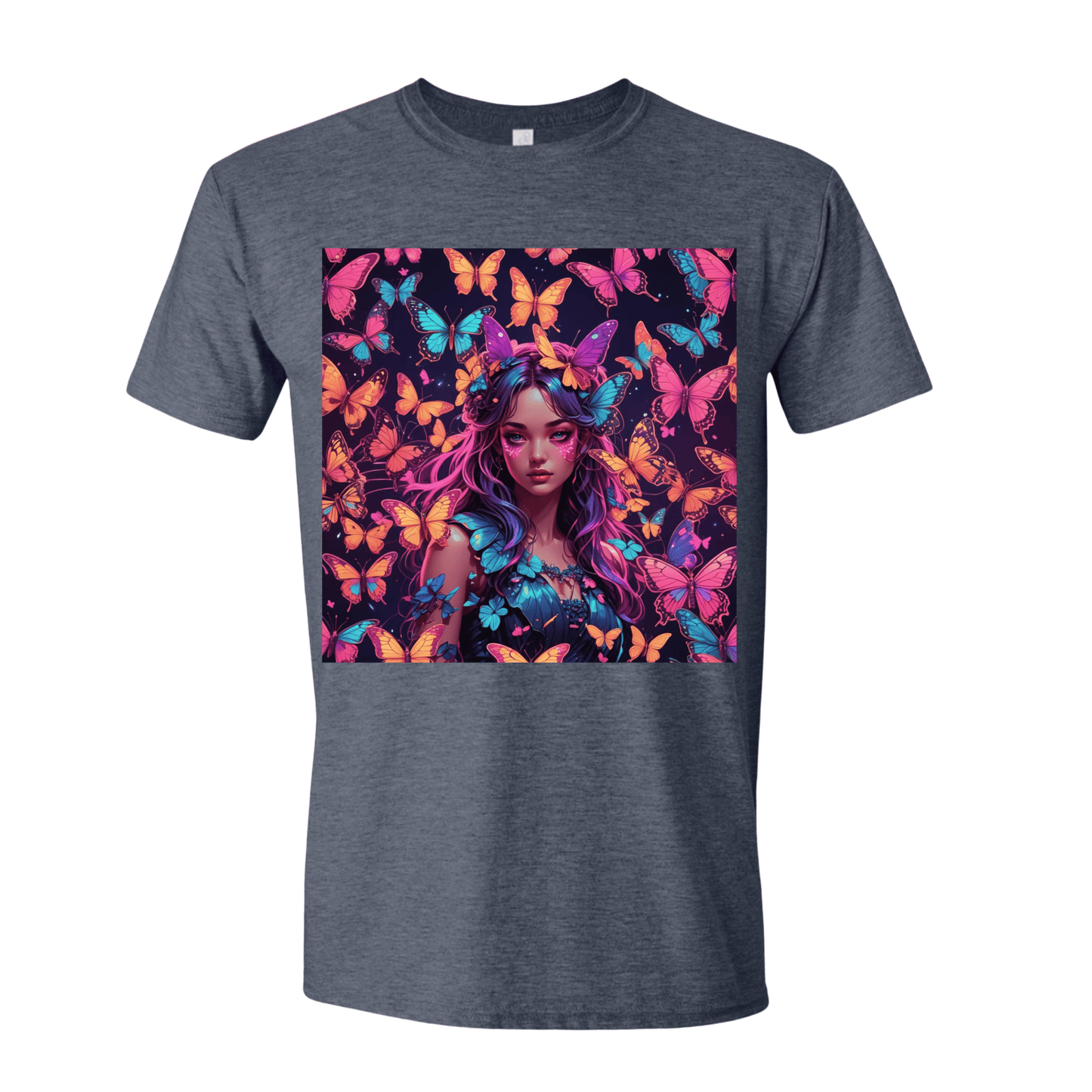 T-Shirt Butterfly Woman T-Shirt Butterfly Woman T-Shirt