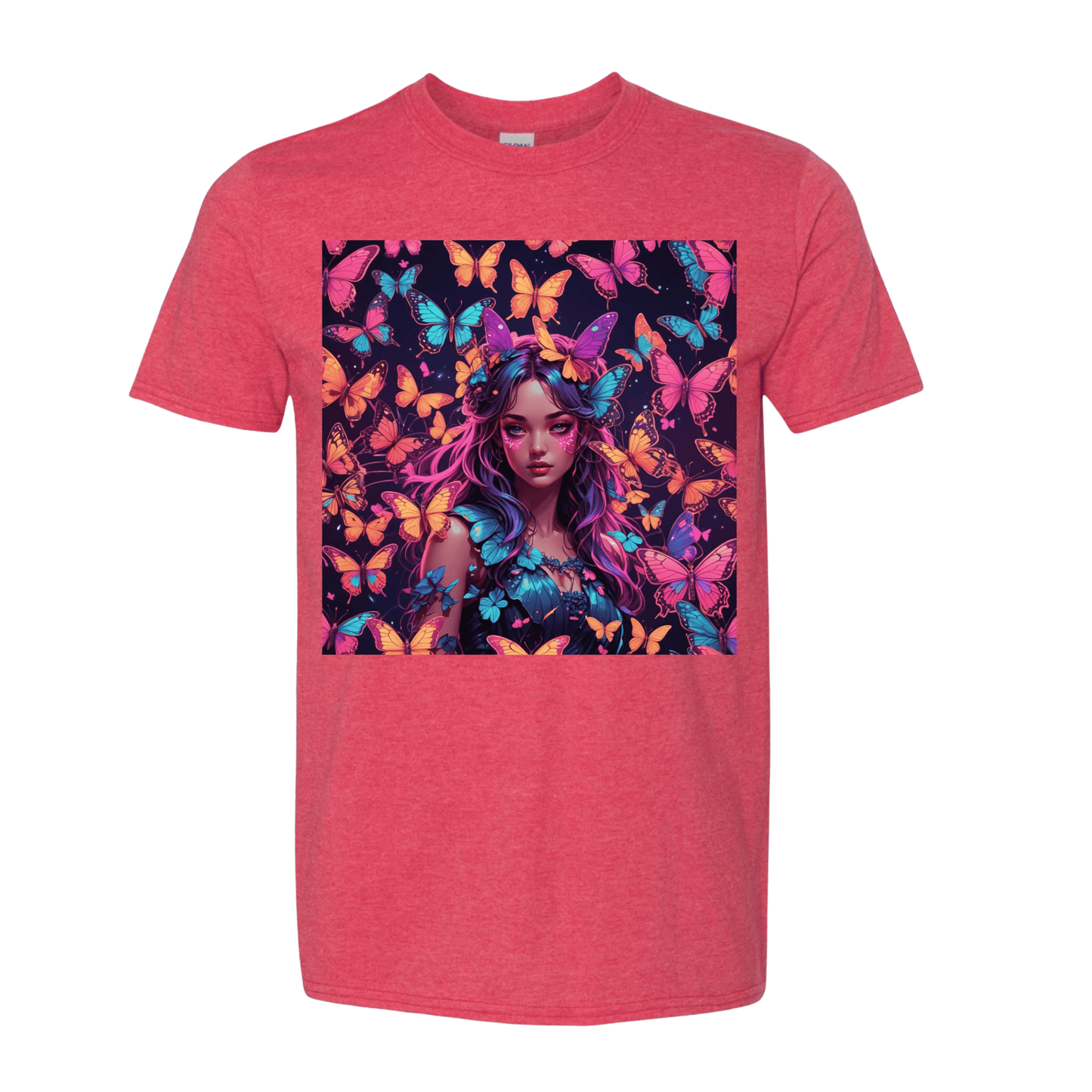 T-Shirt Butterfly Woman T-Shirt Butterfly Woman T-Shirt