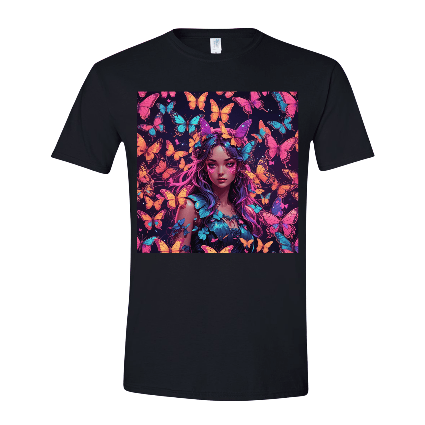 T-Shirt Butterfly Woman T-Shirt Butterfly Woman T-Shirt