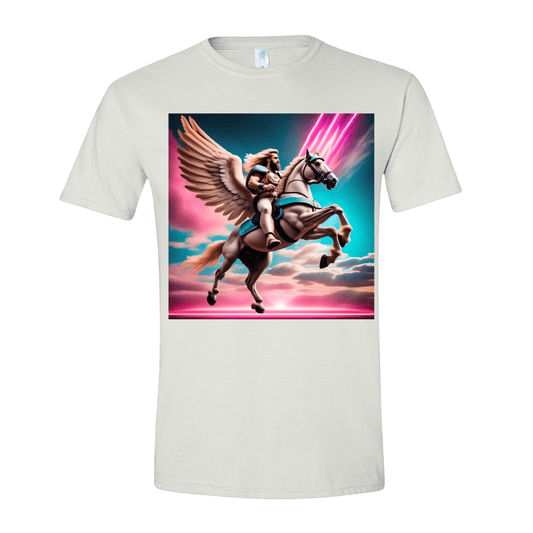 T-Shirt White / S Celestial Ride Pegasus T-Shirt Celestial Ride Pegasus T-Shirt