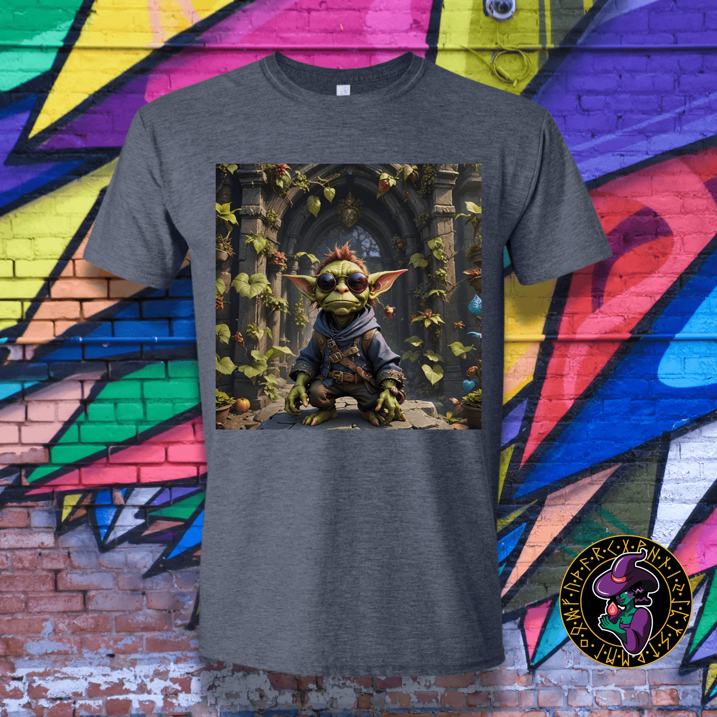 T-Shirt Heather Navy / S Chillin Goblin T-Shirt Chillin Goblin T-Shirt