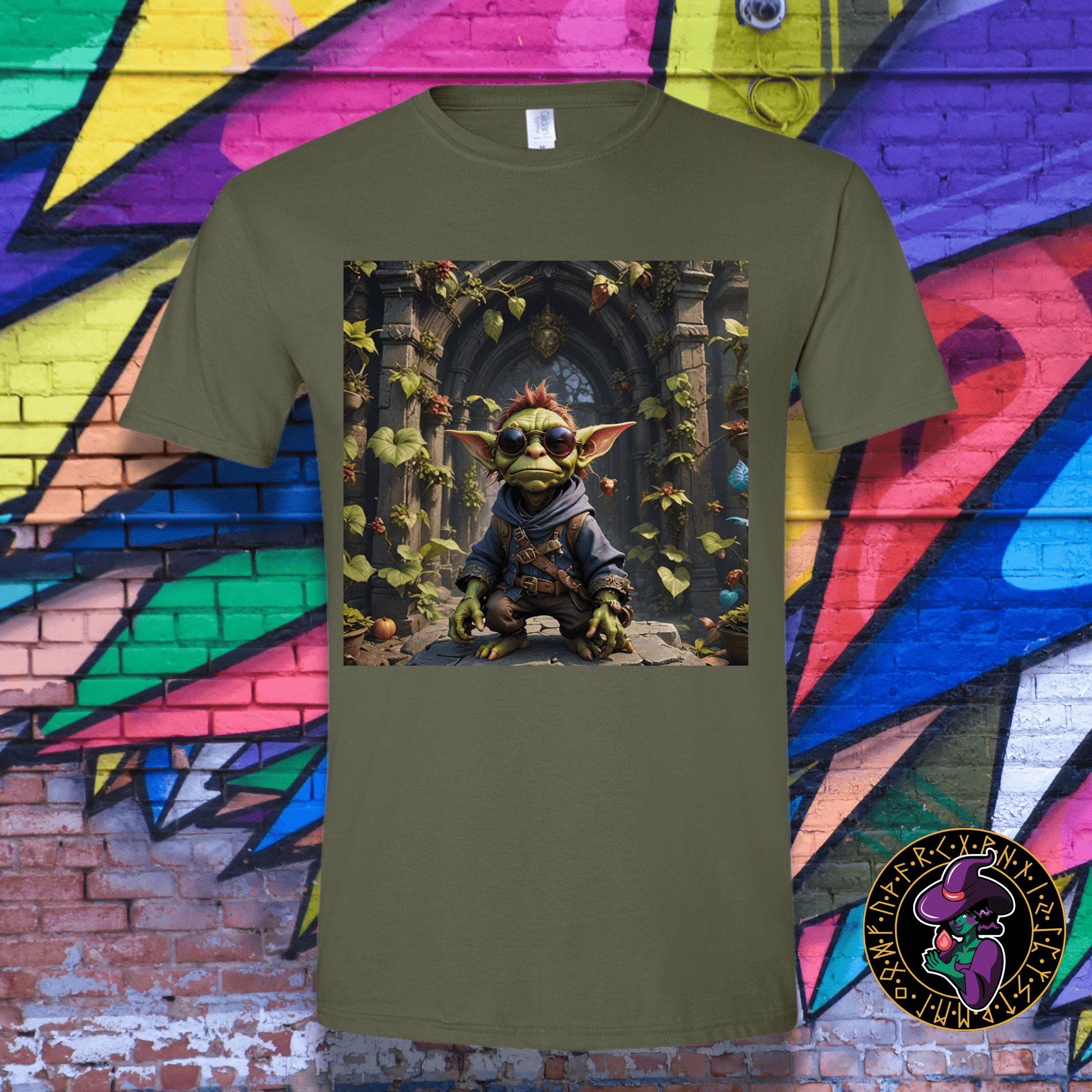 T-Shirt Military Green / S Chillin Goblin T-Shirt Chillin Goblin T-Shirt