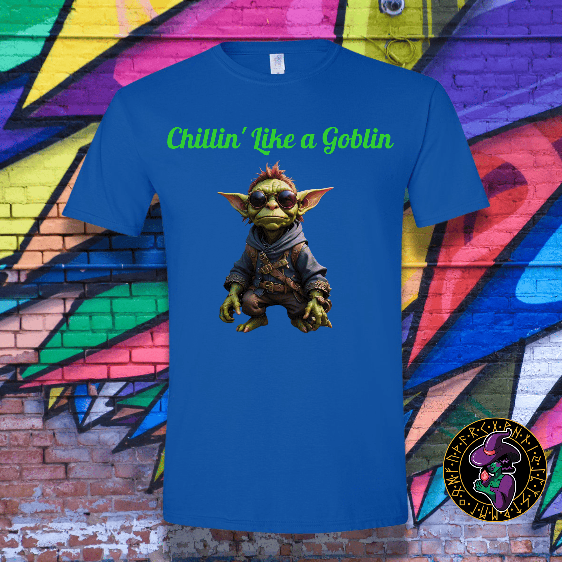 T-Shirt Royal / S Chillin like a Goblin T-Shirt Chillin like a Goblin T-Shirt