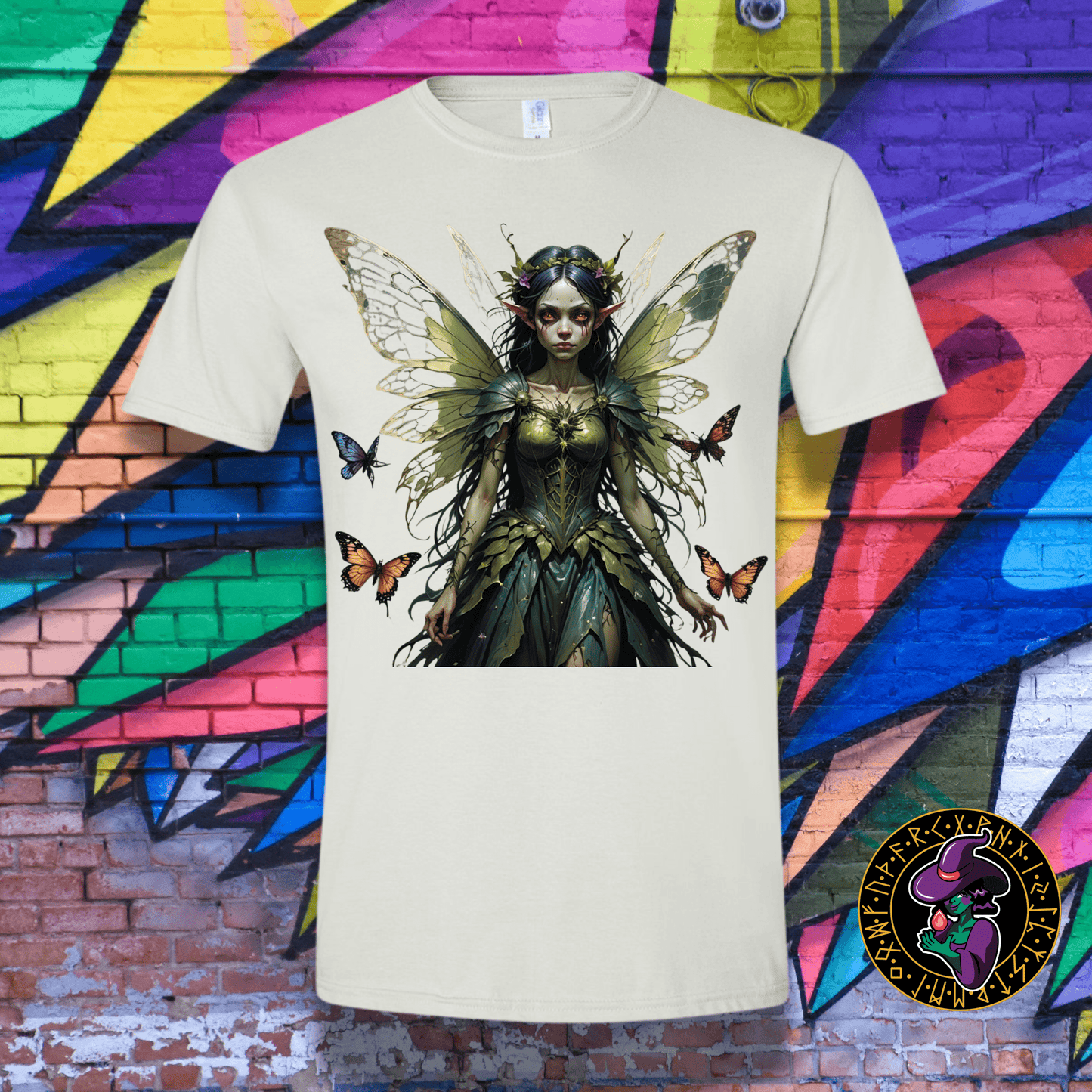 T-Shirt White / S Corrupted Fairy T-Shirt Corrupted Fairy T-Shirt