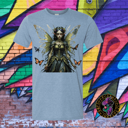 T-Shirt Heather Indigo / S Corrupted Fairy T-Shirt Corrupted Fairy T-Shirt