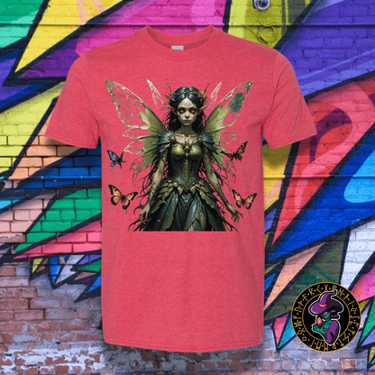 T-Shirt Heather Red / S Corrupted Fairy T-Shirt Corrupted Fairy T-Shirt