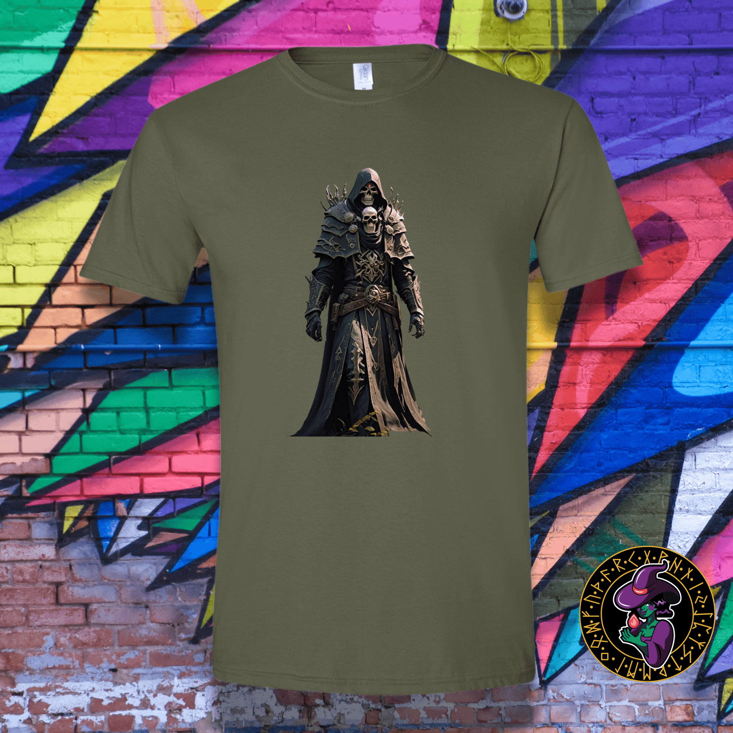 T-Shirt Military Green / S Death's Servant T-Shirt Death's Servant T-Shirt