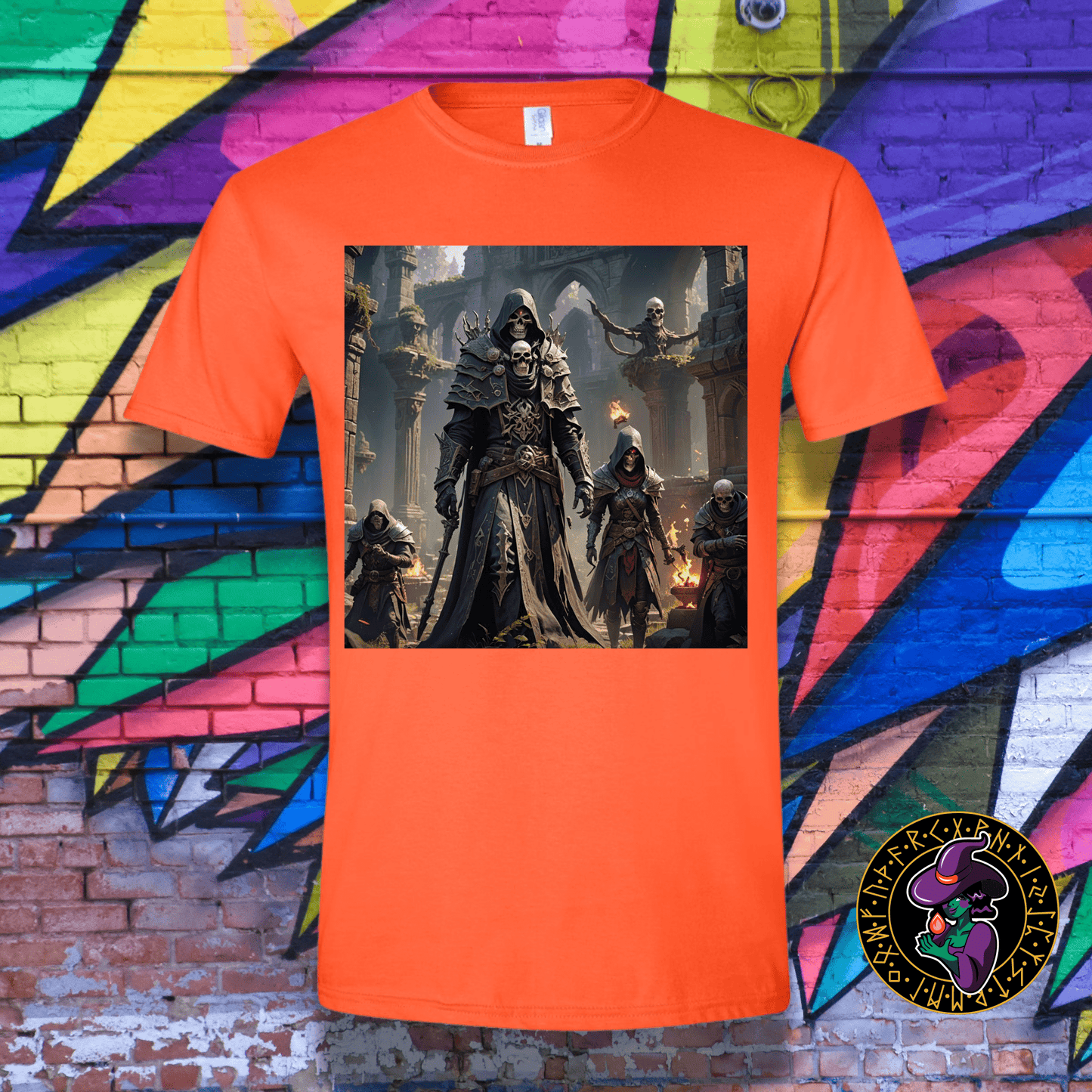 T-Shirt Orange / S Death's Vanguard T-Shirt Death's Vanguard T-Shirt